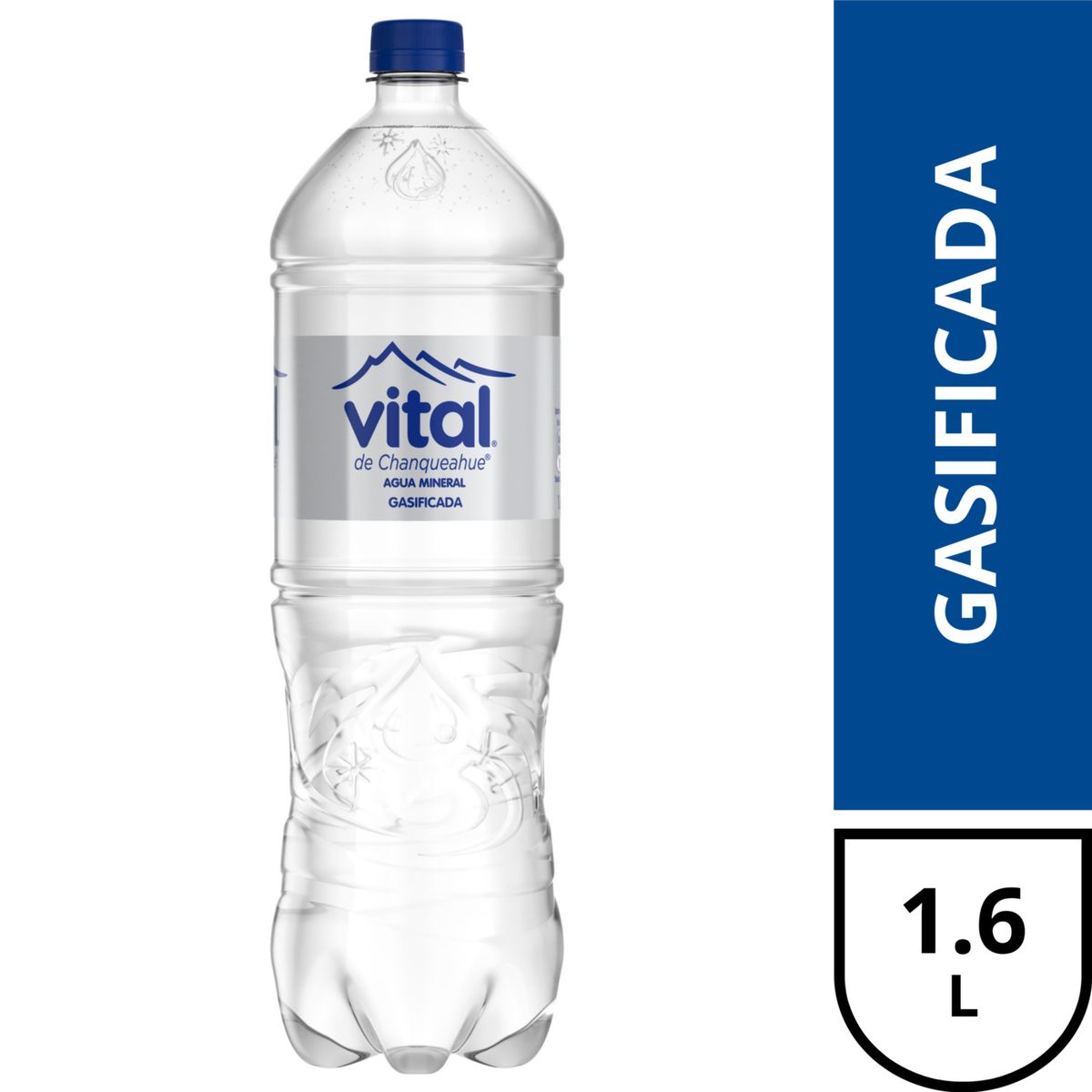 VITAL - Agua Mineral con Gas Vital 1.6 L