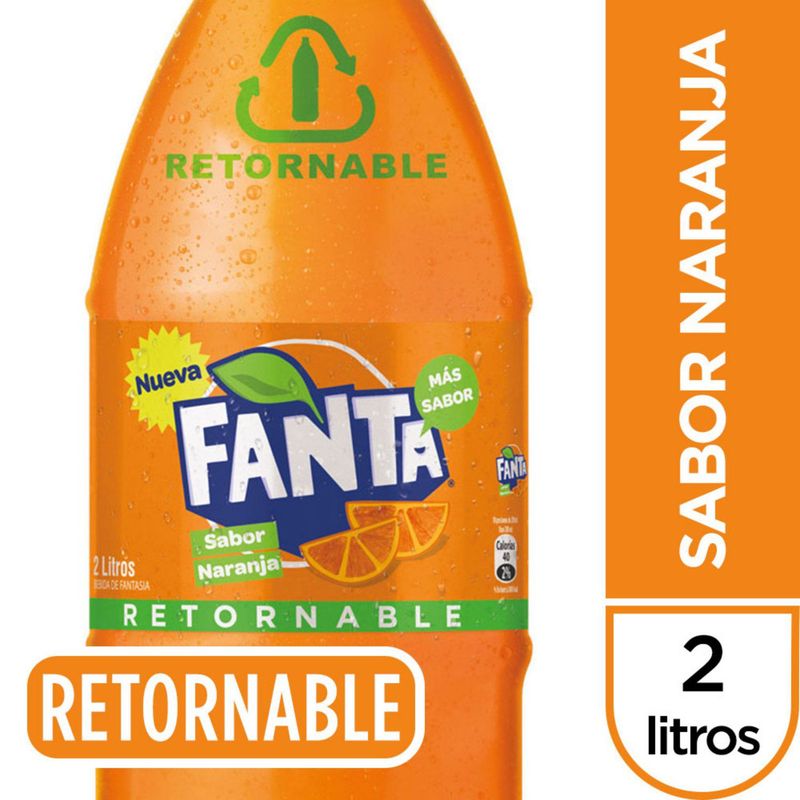 FANTA - Bebida Fanta Retornable