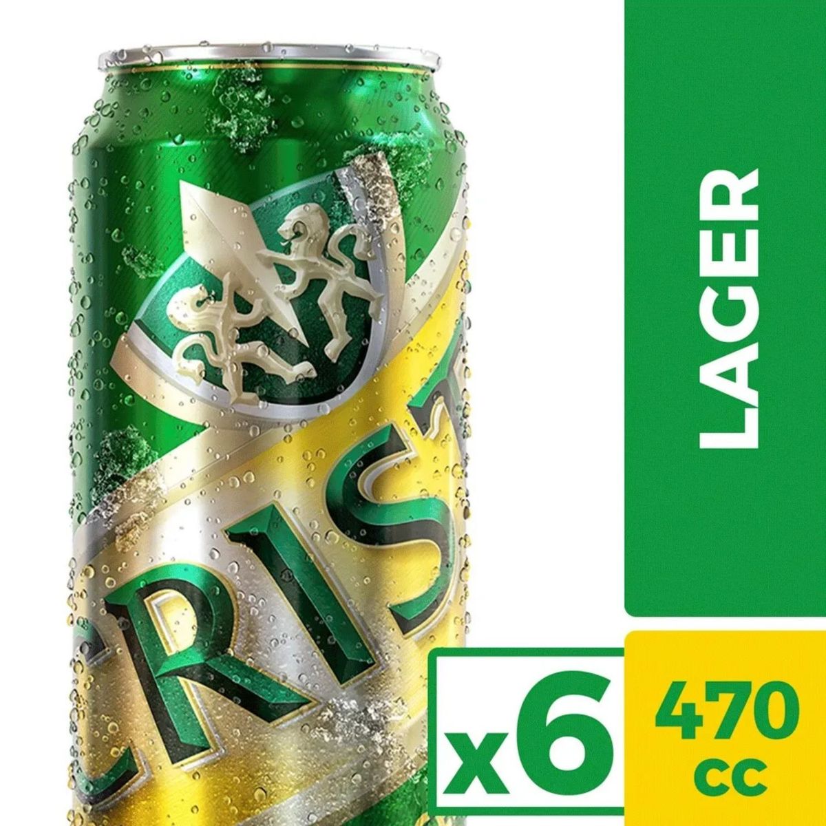 CRISTAL - CERVE CRISTAL LATA PACK 4.6G GL 6X470 CC
