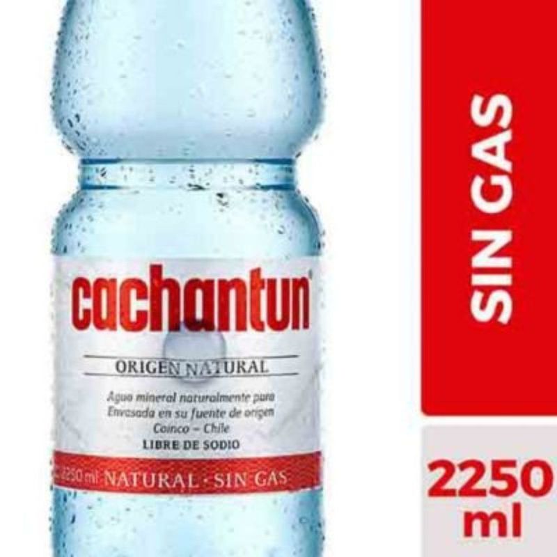 CACHANTUN - AGUA MINERAL CACHANTUN 2.250 CC. S/G
