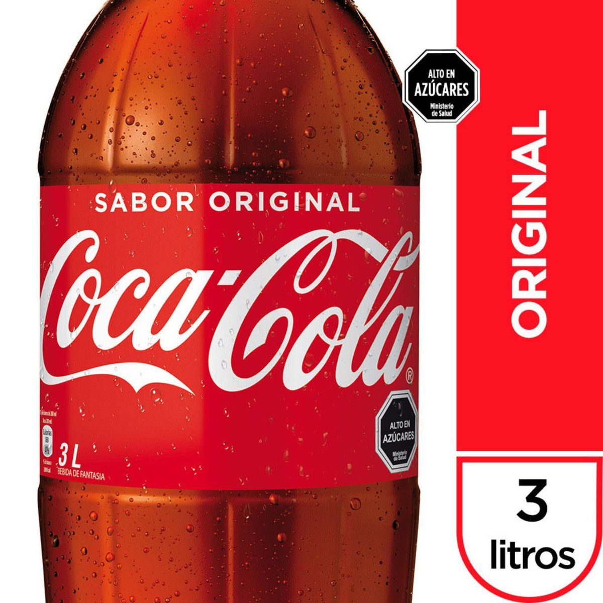 COCA COLA - Bebida Coca Cola Original 3 L