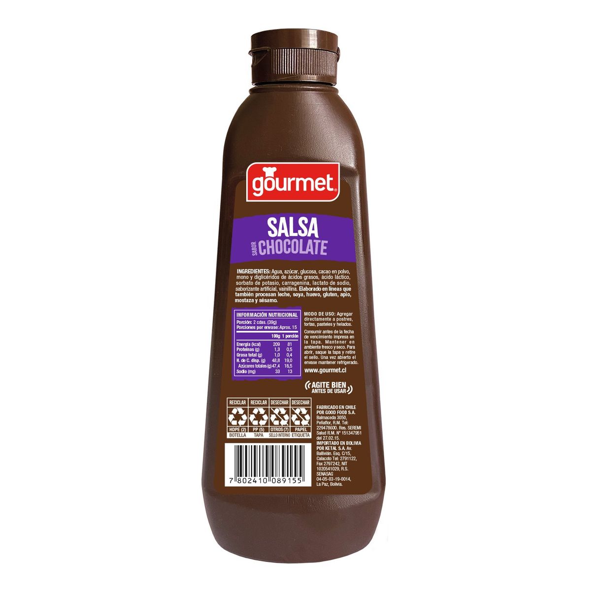 GOURMET - Salsa de Chocolate