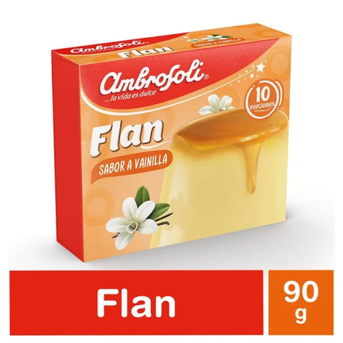 AMBROSOLI - Flan Sabor Vainilla Ambrosoli 90 g