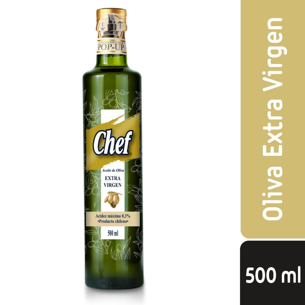 CHEF - Aceite de Oliva Extra Virgen Chef 500 ml