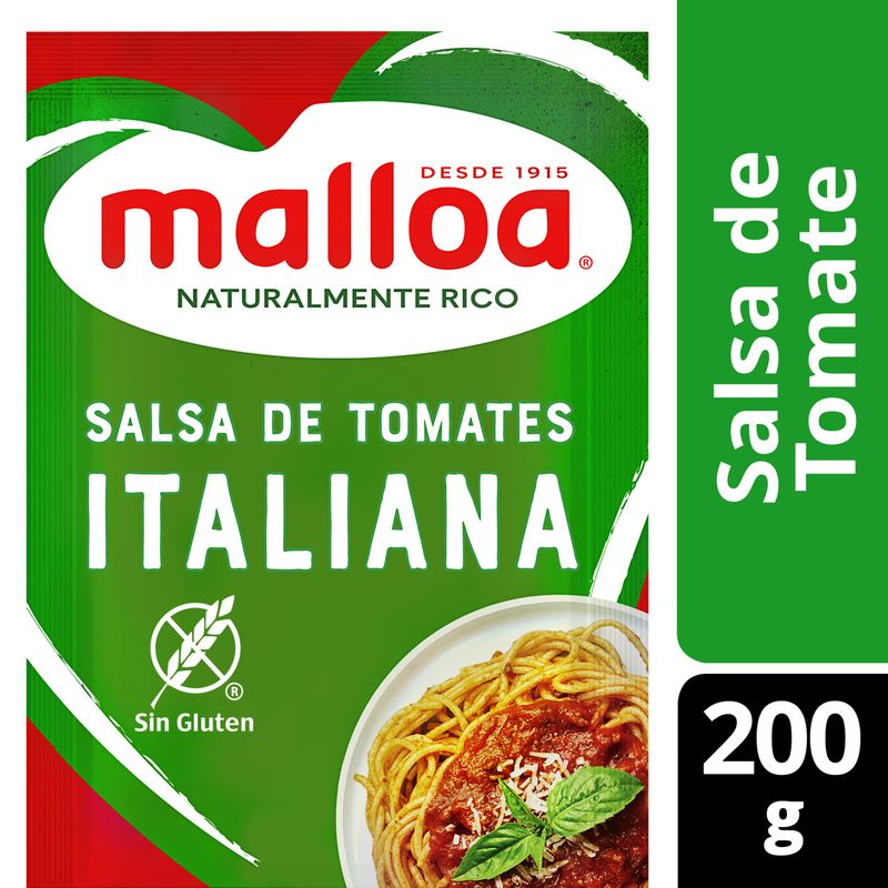 MALLOA - Salsa Malloa Italiana Bolsa