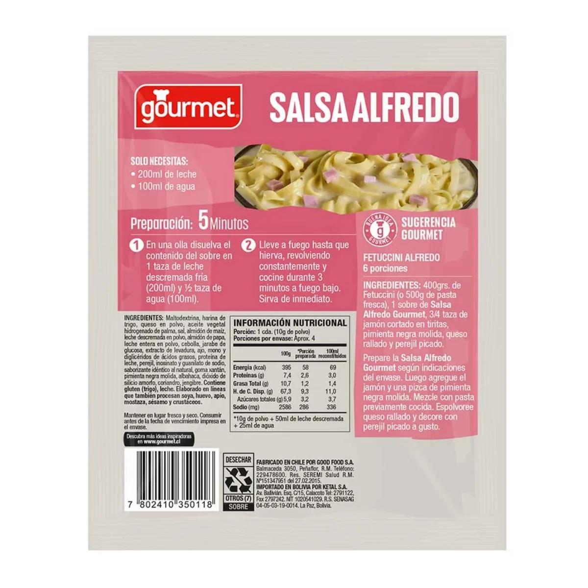 GOURMET - Salsa Alfredo