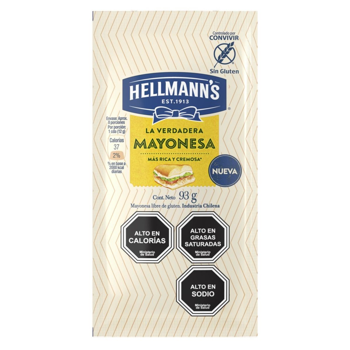 HELLMANN'S - Mayonesa Sachet