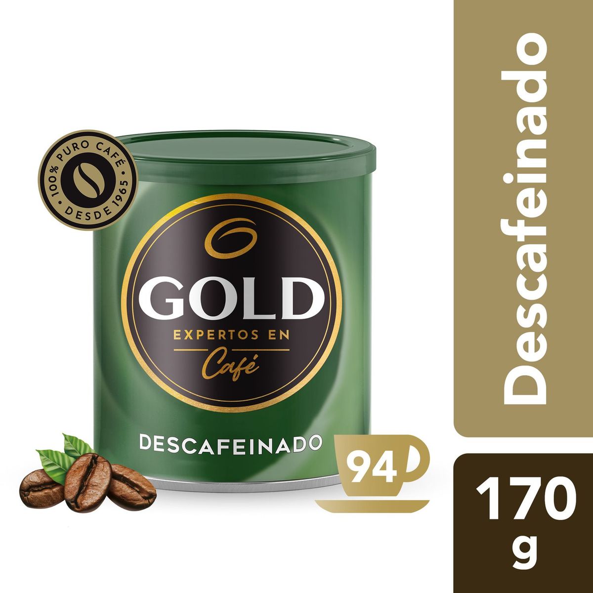 GOLD - Café Descafeinado