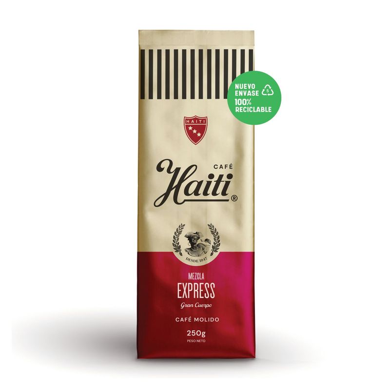 HAITI - CAFE EXPRESS MOLIDO 250 GRS.