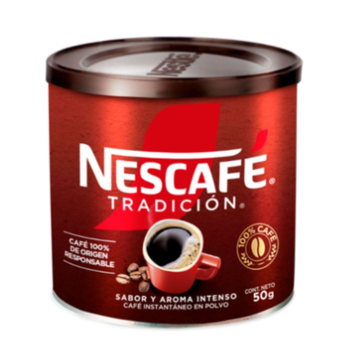 NESCAFE - Café Instantáneo Nescafe Tradición Tarro 50 g