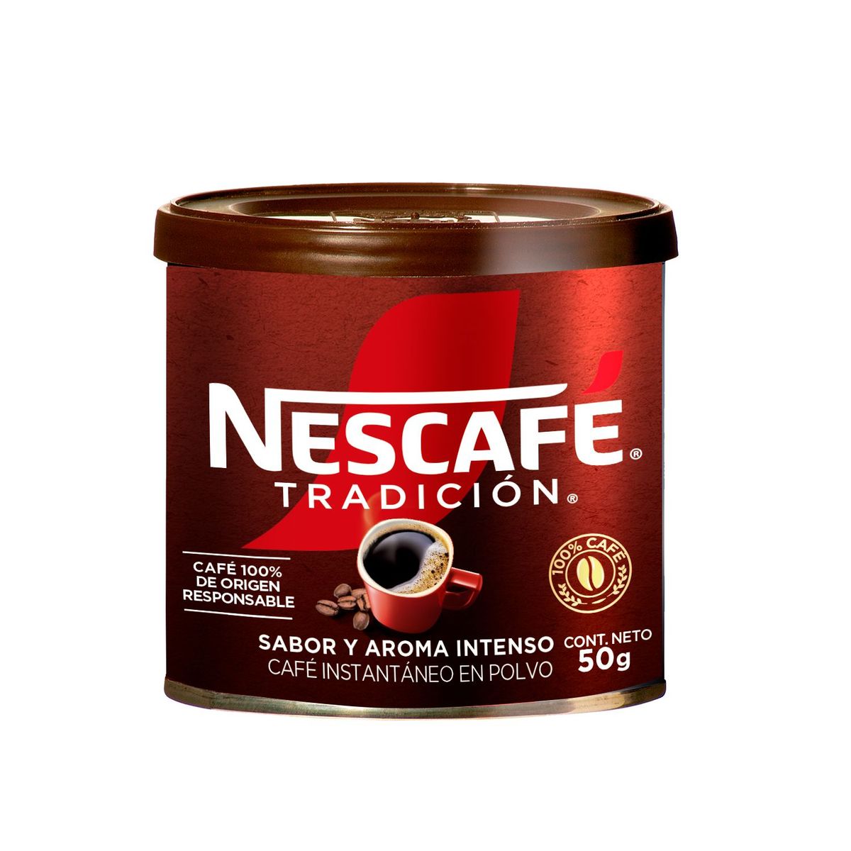 NESCAFE - Café Instantáneo Nescafe Tradición Tarro 50 g