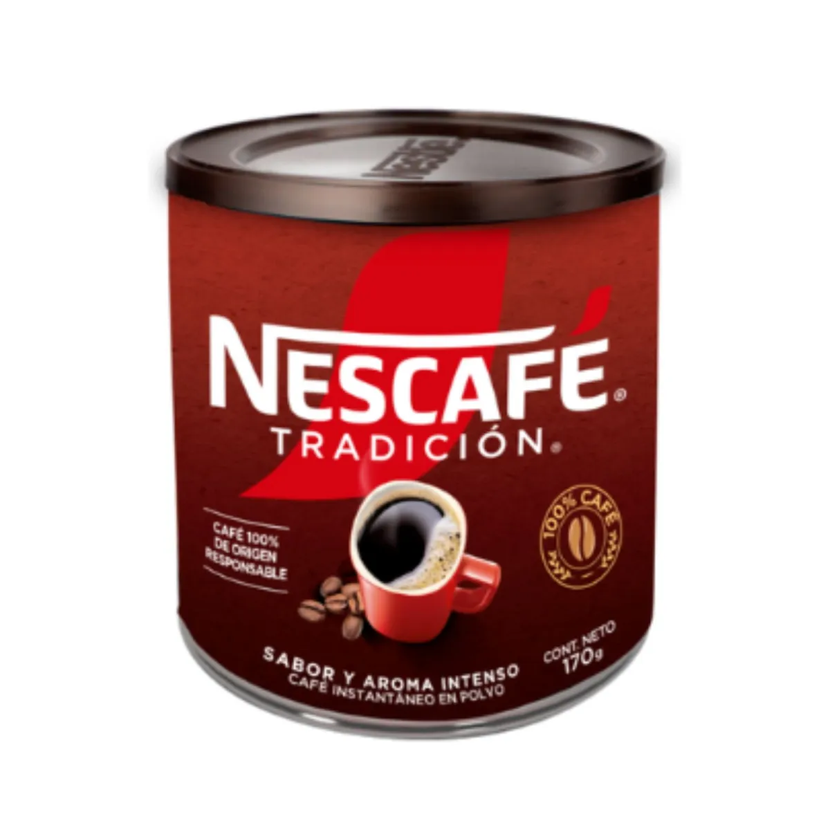 NESCAFE - Café Instantáneo Nescafe Tradición Tarro 170 g