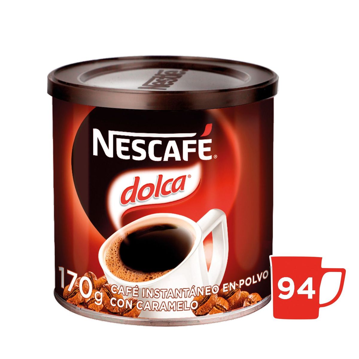 NESCAFE - Café Instantáneo Nescafe Dolca Tarro 170 g