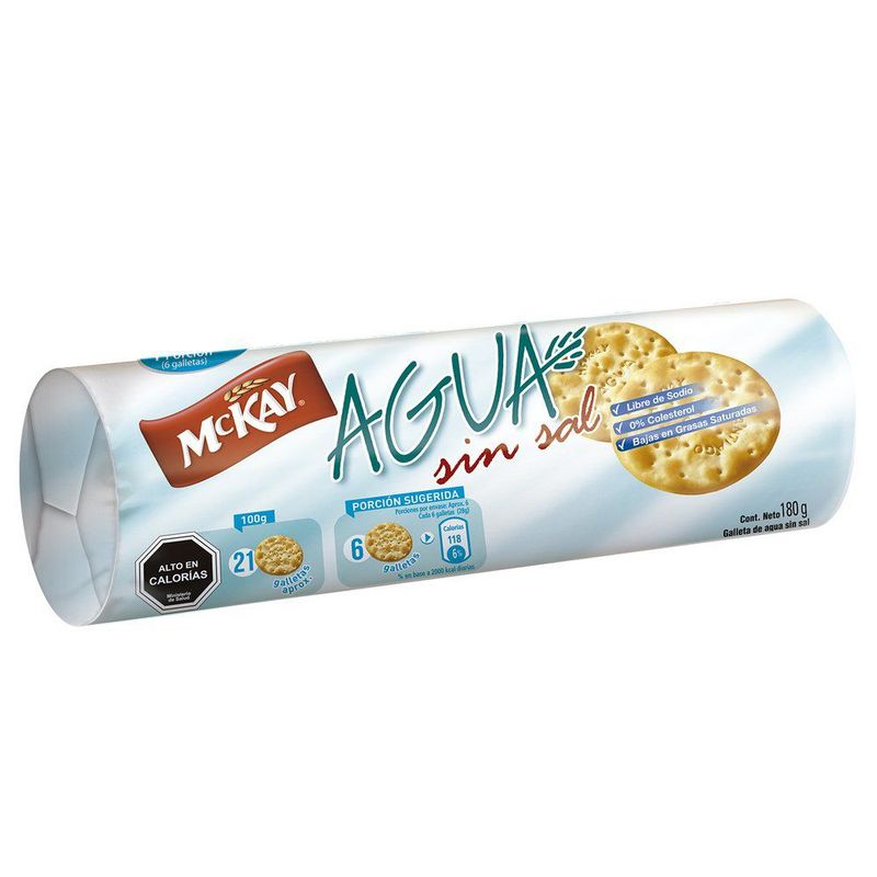 MCKAY - Galletas Agua sin Sal