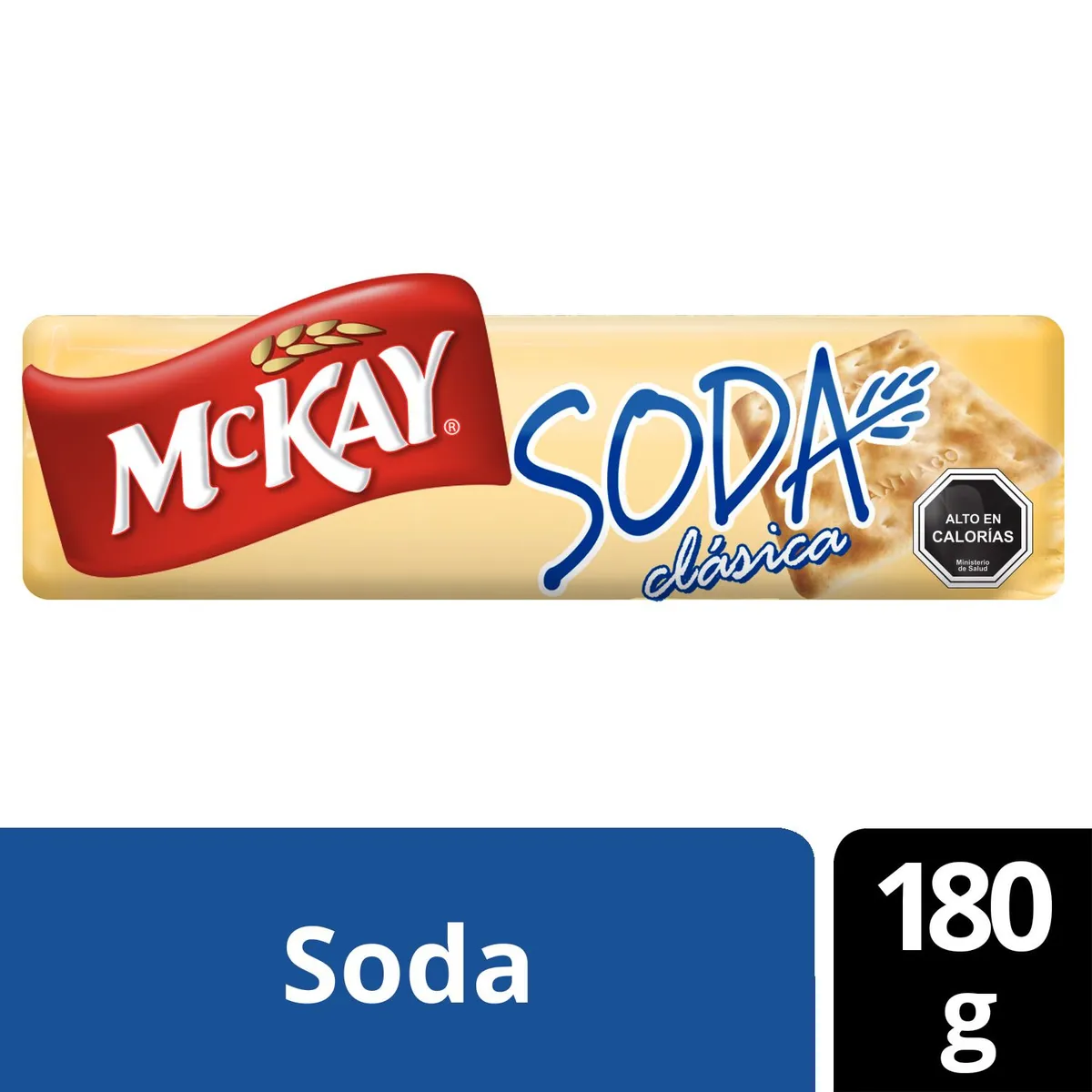 MCKAY - Galleta Soda Clásica Mckay 180 g