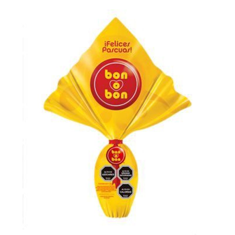 ARCOR - HUEVO BON O BON CHOC. LECHE PANUELO 55 GRS.