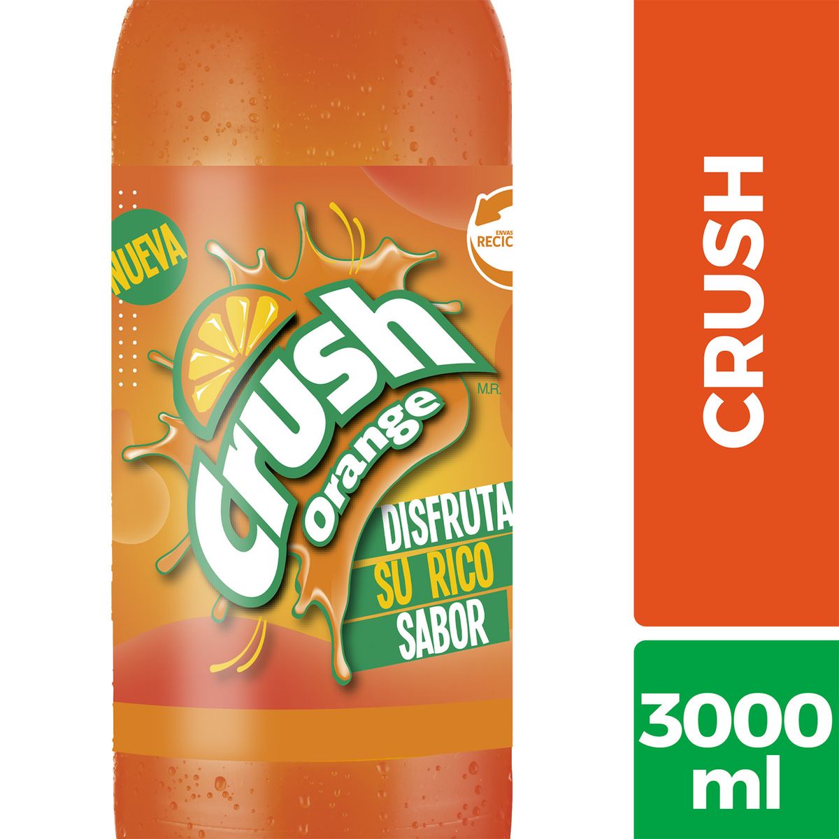 CRUSH - Bebida Crush Naranja 3 L