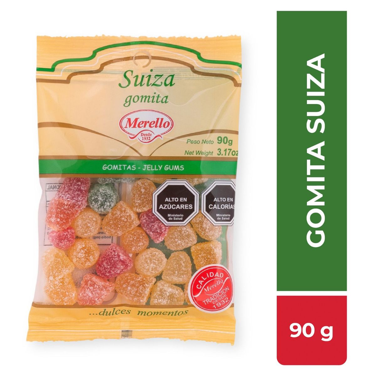 MERELLO - Gomitas Suizas Merello 90 g