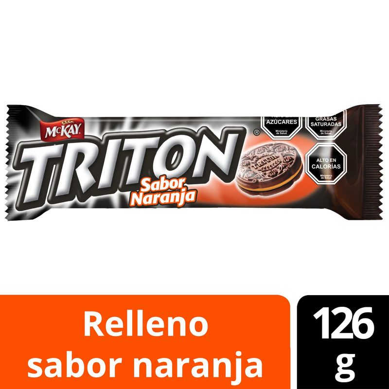 TRITON - GALLETA TRITON NARANJA 126 GRS.12015016