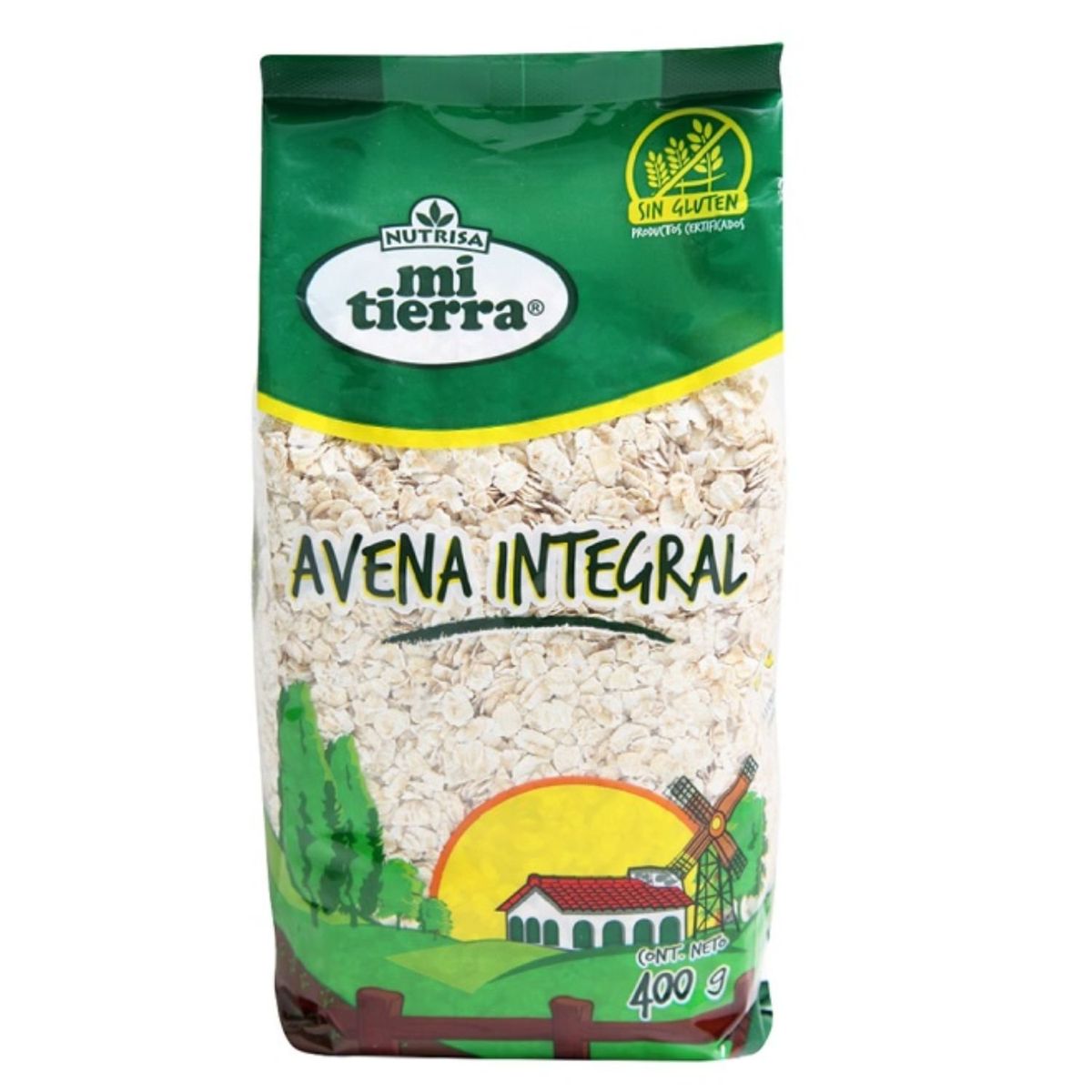 MI TIERRA - Avena Integral Sin Gluten Mi Tierra 400 g