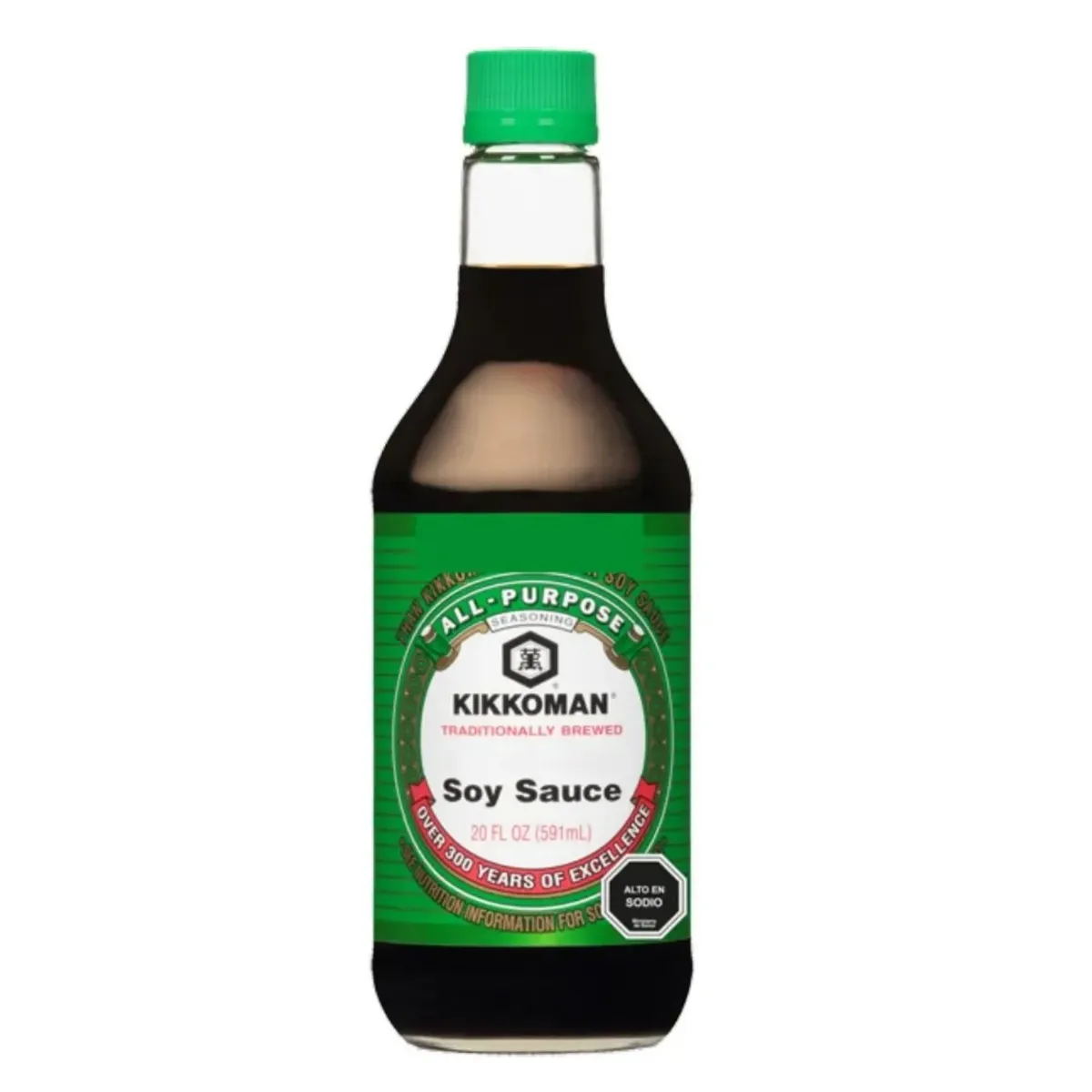 KIKKOMAN - Salsa de Soya Baja en Sodio Kikkoman 591 ml