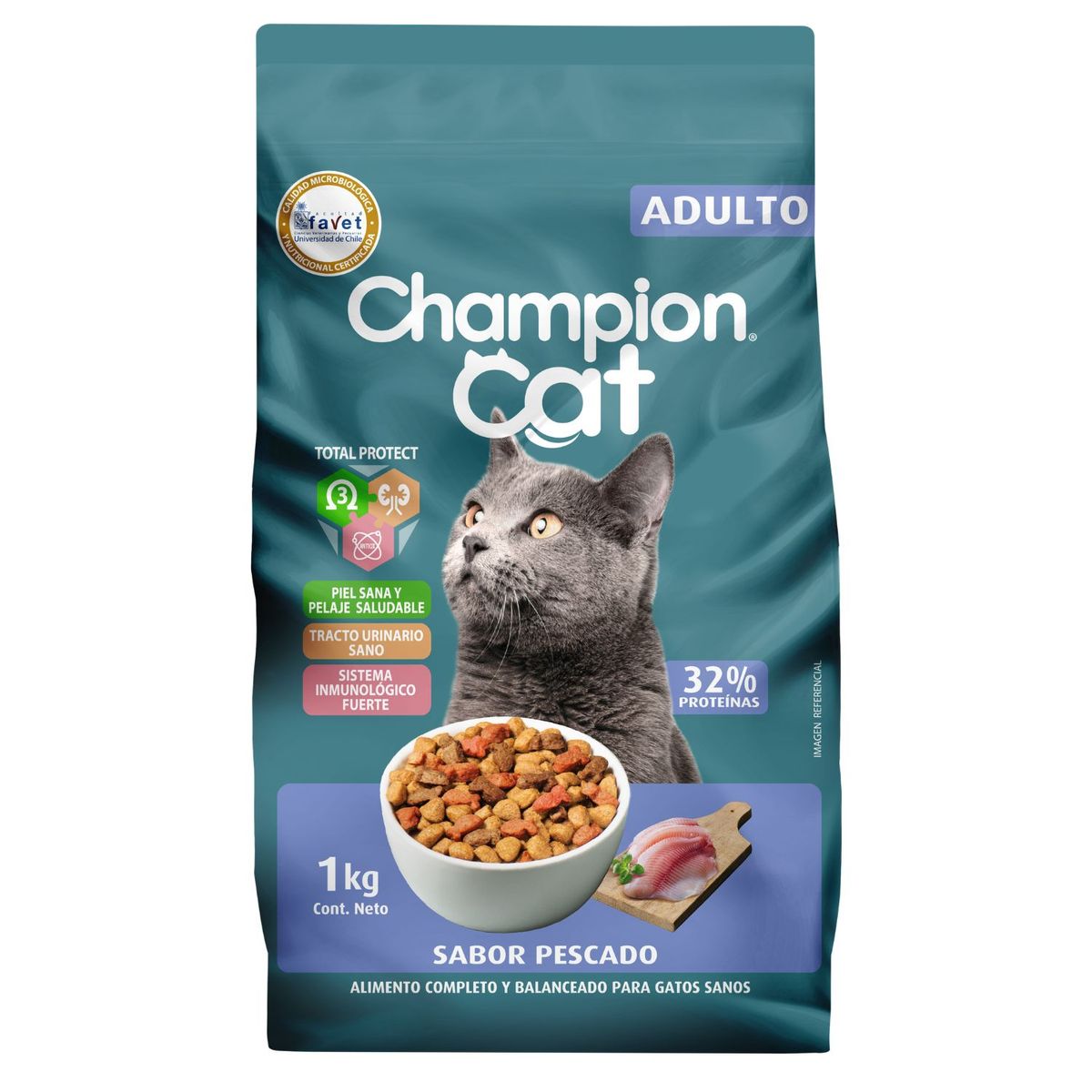 CHAMPION CAT - Alimento para Gatos Sabor del Mar