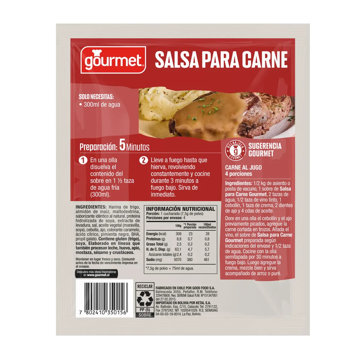 GOURMET - Salsa Sabor Carne