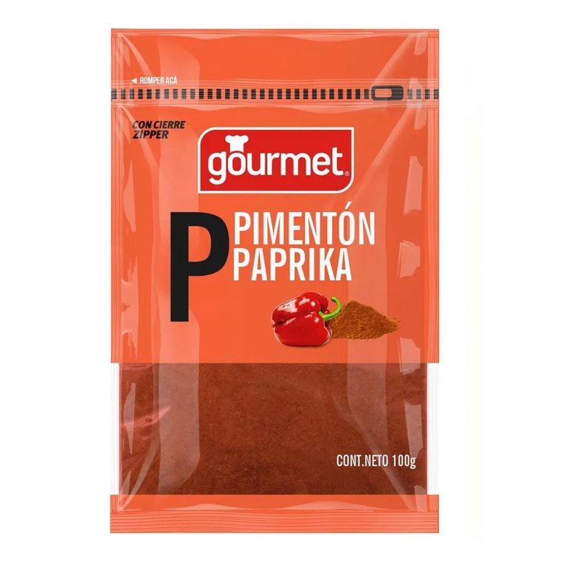 GOURMET - PIMENTON PAPRIKA ESTUCHE 100 GRS.
