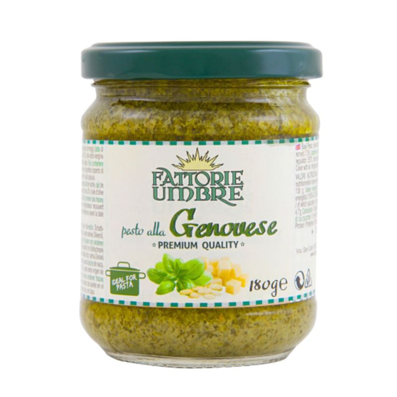FATTORIE UMBRE - PESTO A LA GENOVESE FRASCO 180 GRS.