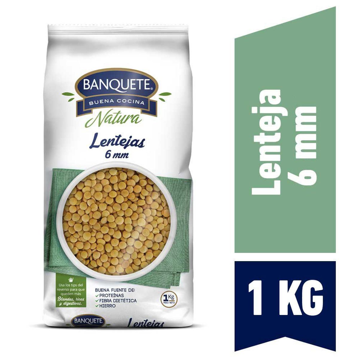 BANQUETE - LENTEJAS 6 MM. 1 KL. BANQUETE