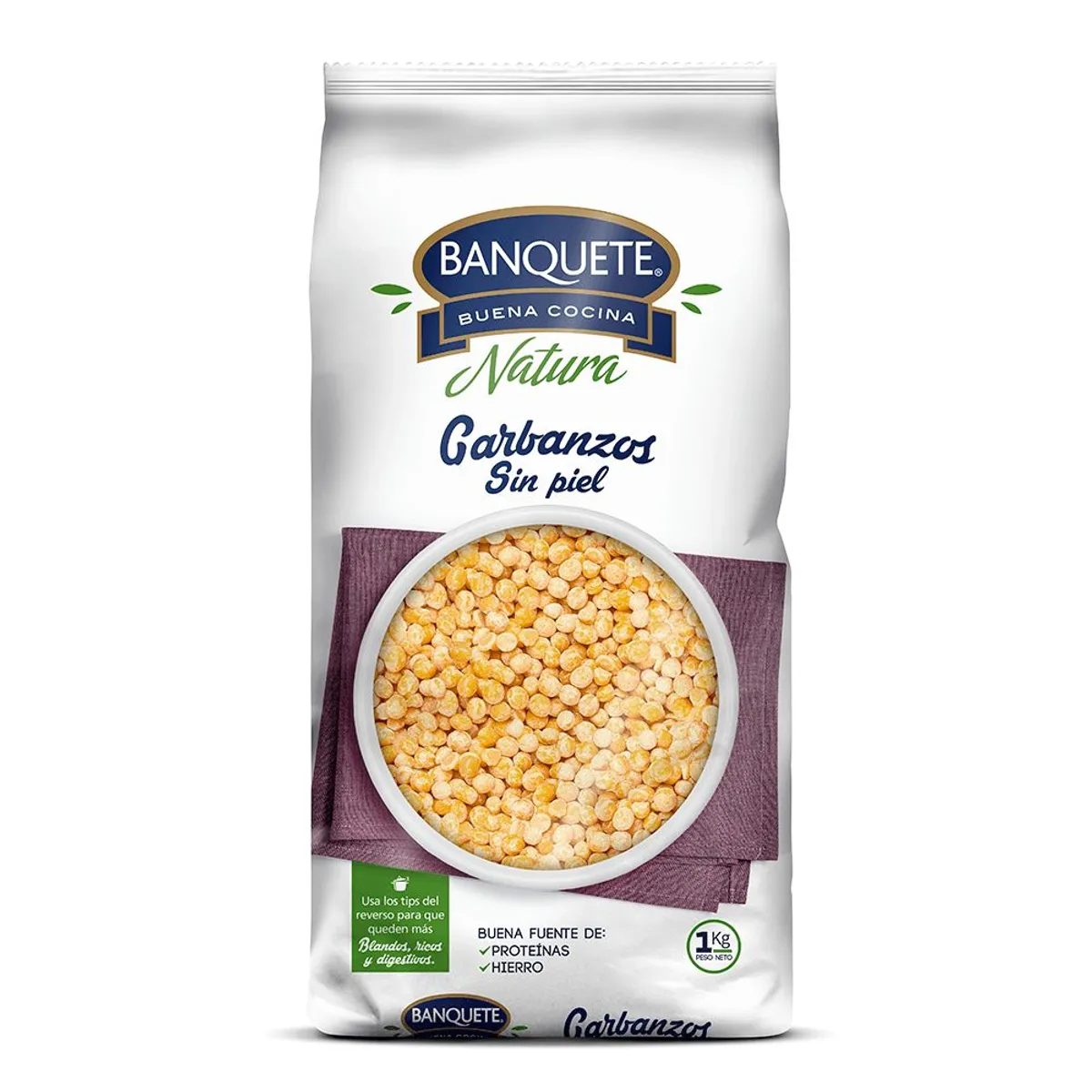 BANQUETE - Garbanzos sin Piel