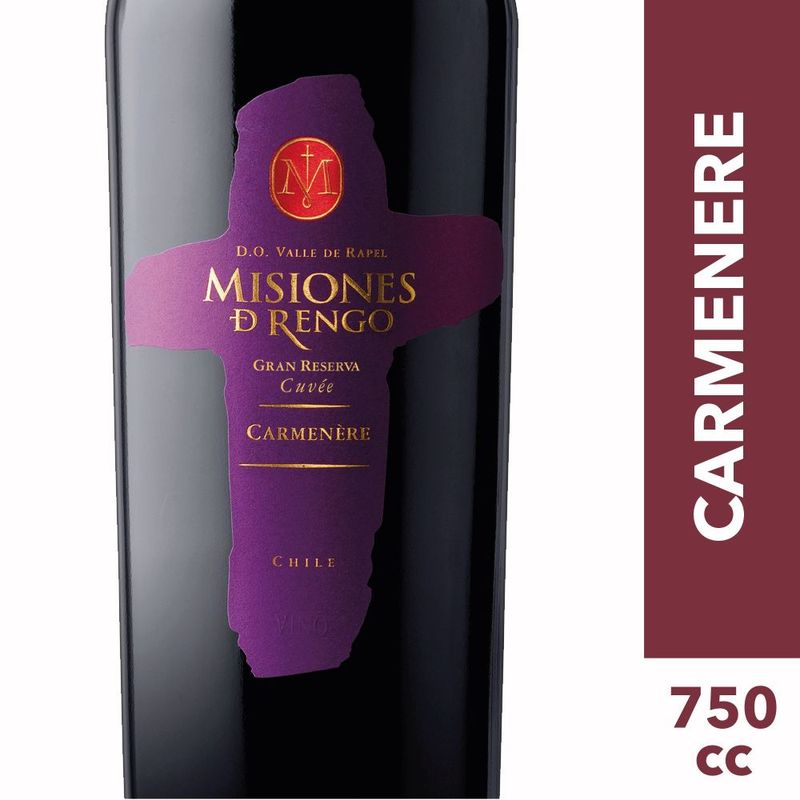 MISIONES DE RENGO - Vino Tinto Carmenere Gran Reserva