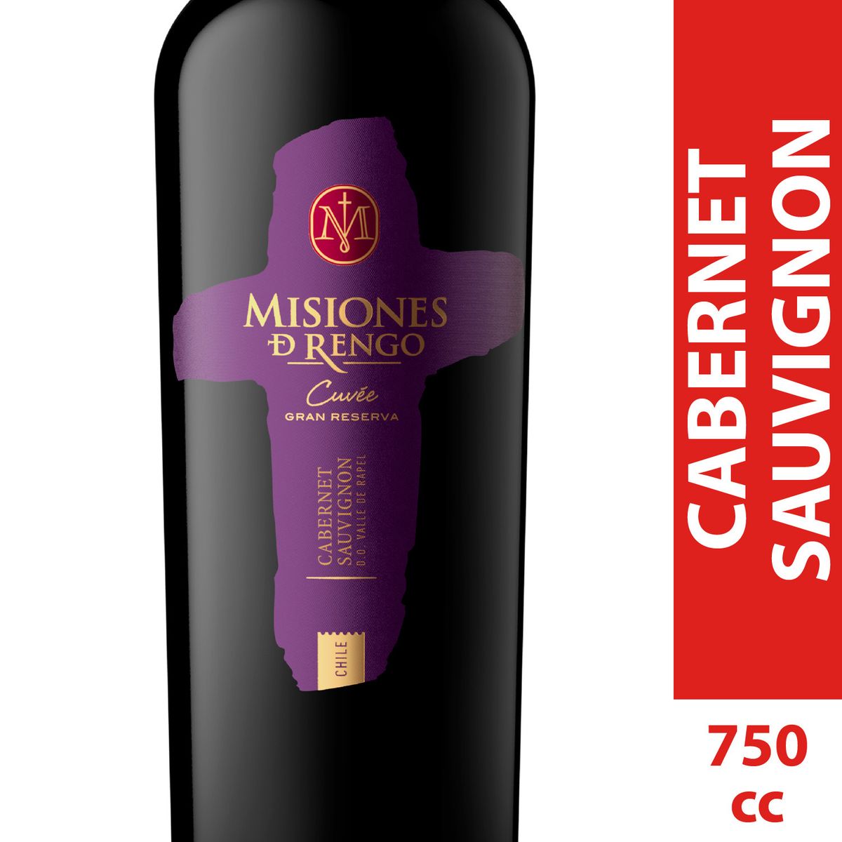 MISIONES DE RENGO - Vino Tinto Cabernet Sauvignon Gran Reserva