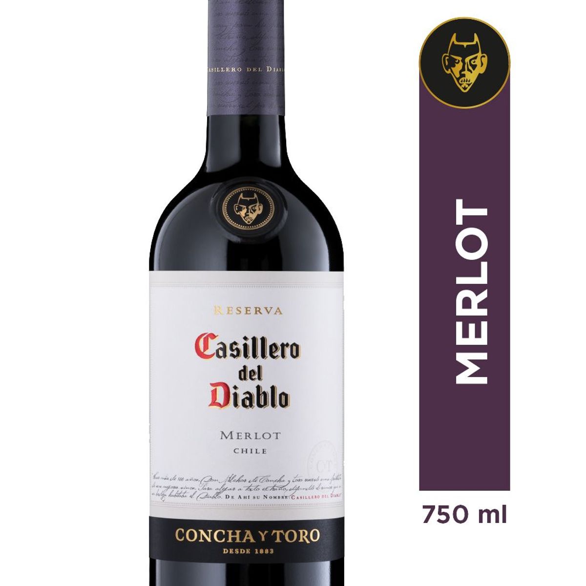 CASILLERO DEL DIABLO - Vino Tinto Merlot