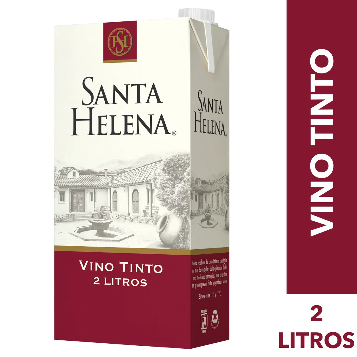 SANTA HELENA - Vino Tinto Cartón
