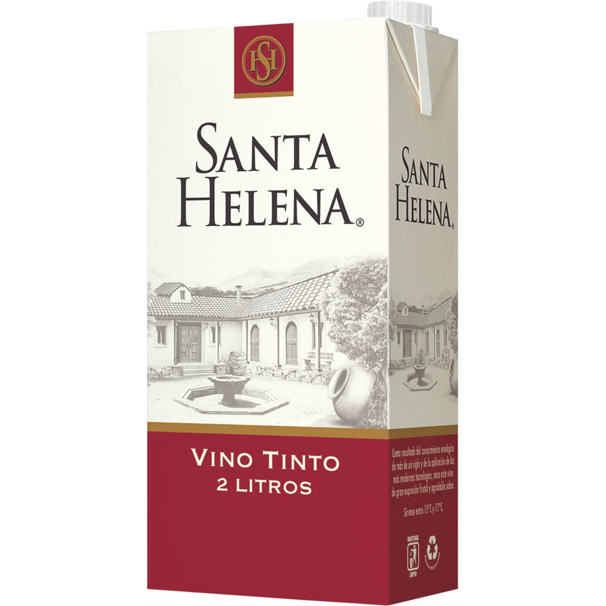 SANTA HELENA - Vino Tinto Cartón