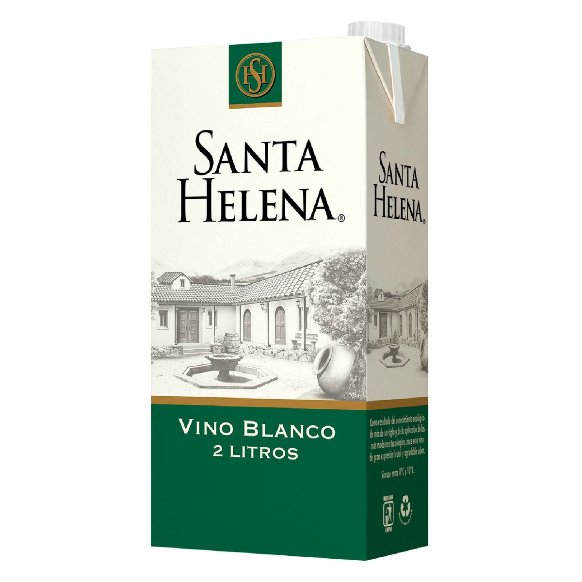SANTA HELENA - Vino Blanco Cartón