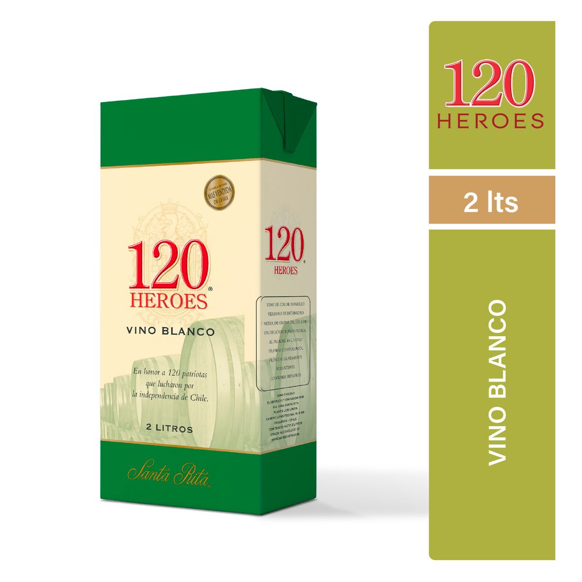 120 - Vino Tetra Blanco 11.5°