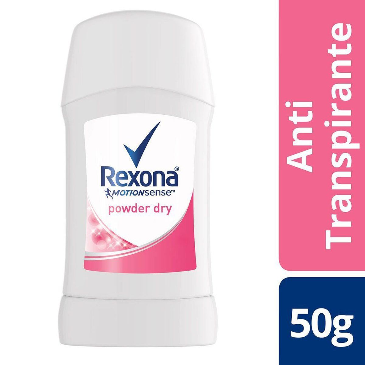 REXONA - Desodorante Femenino en Barra Powder Dry Antitranspirante