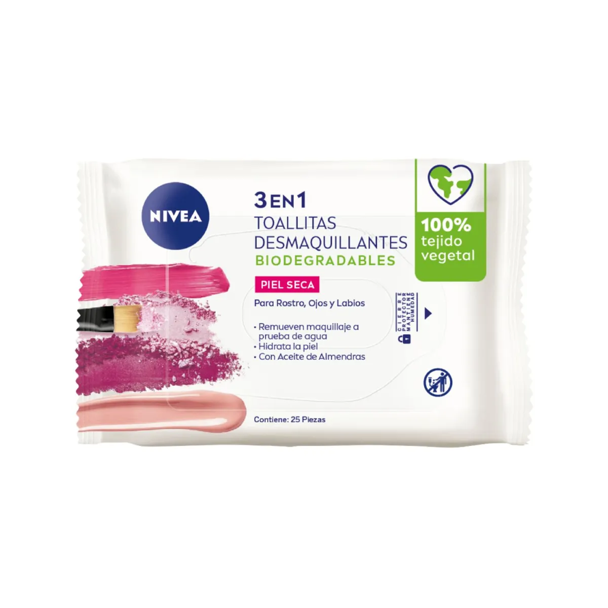 NIVEA - Toallitas Desmaquillantes Suaves Piel Seca