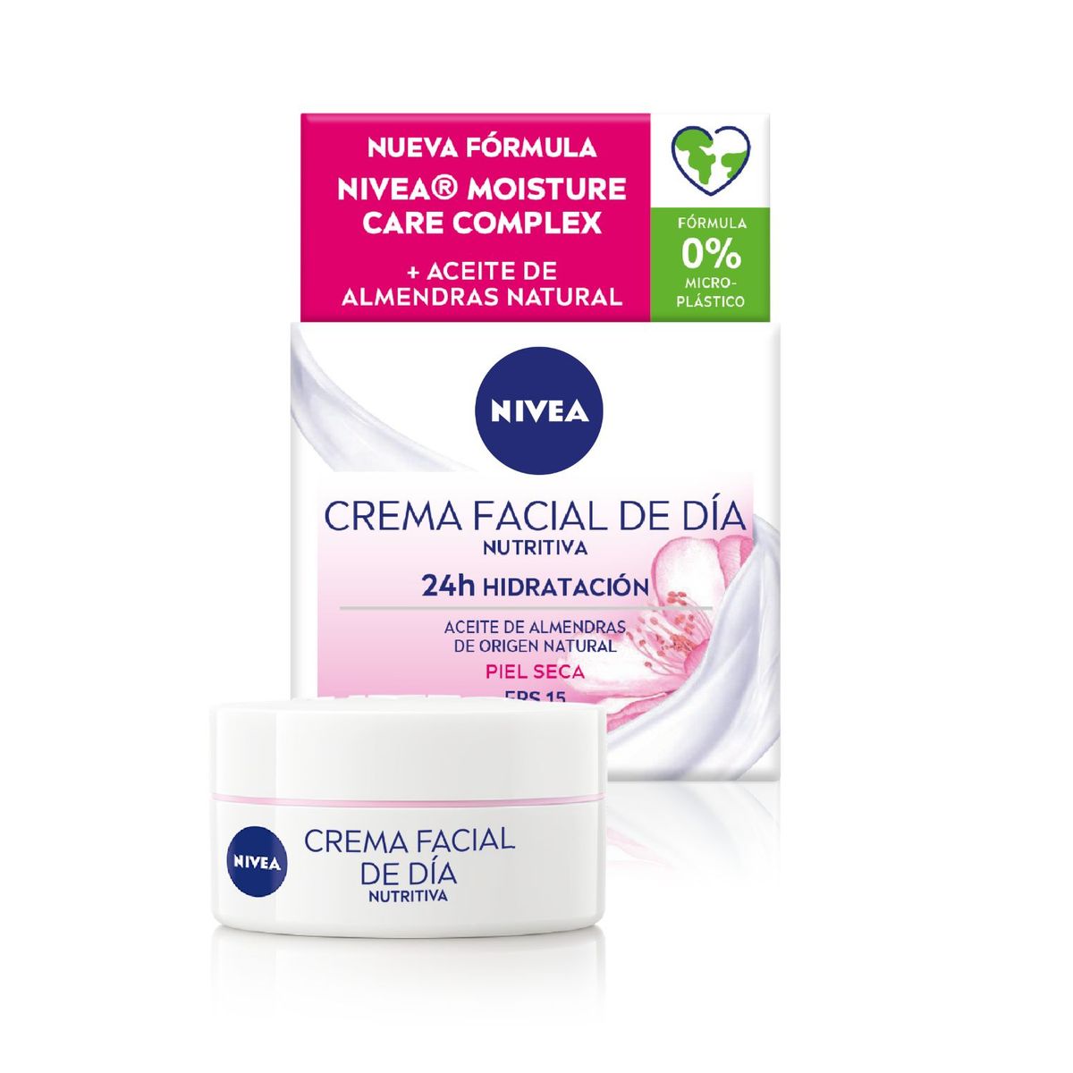 NIVEA - Crema Facial Hidratante Activa Dia Fps15 Piel Normal