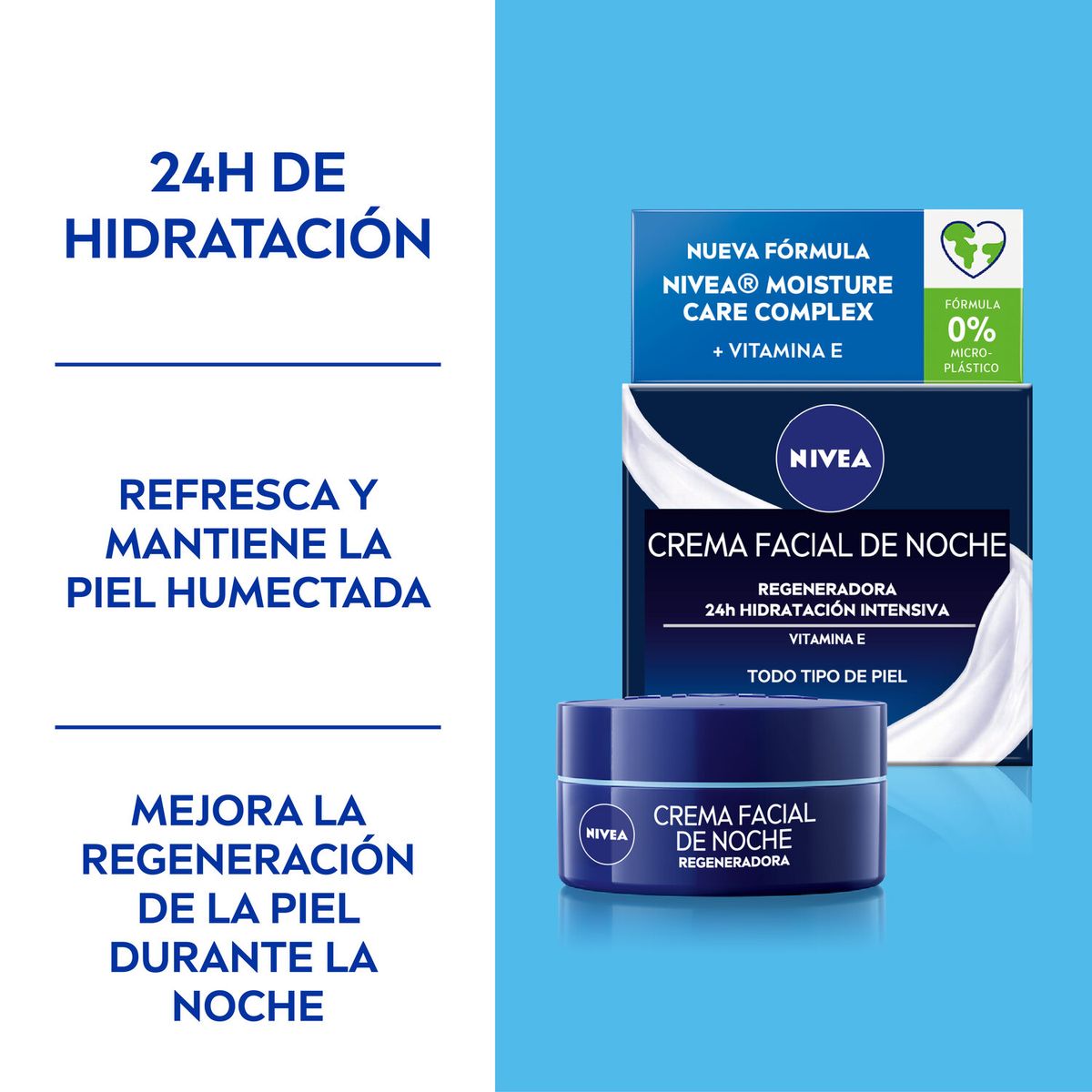 NIVEA - Crema Facial Regen. Noche