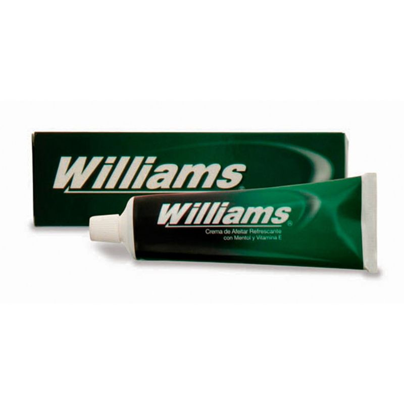 WILLIAMS - Crema de Afeitar con Mentol Refrescante