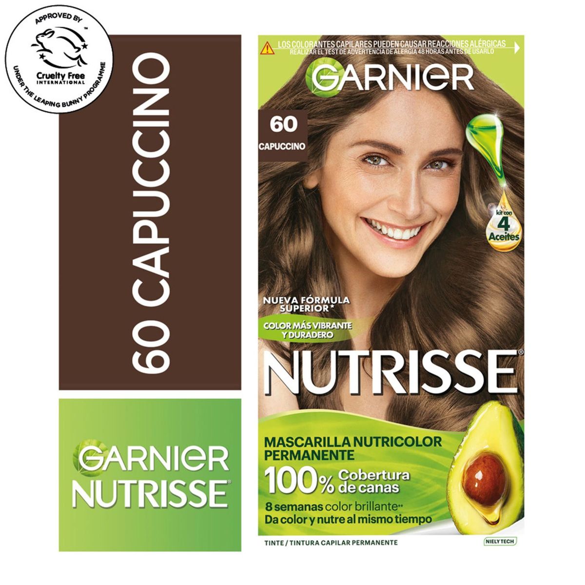 NUTRISSE - Tintura Nutrisse Capuccino 3000 60