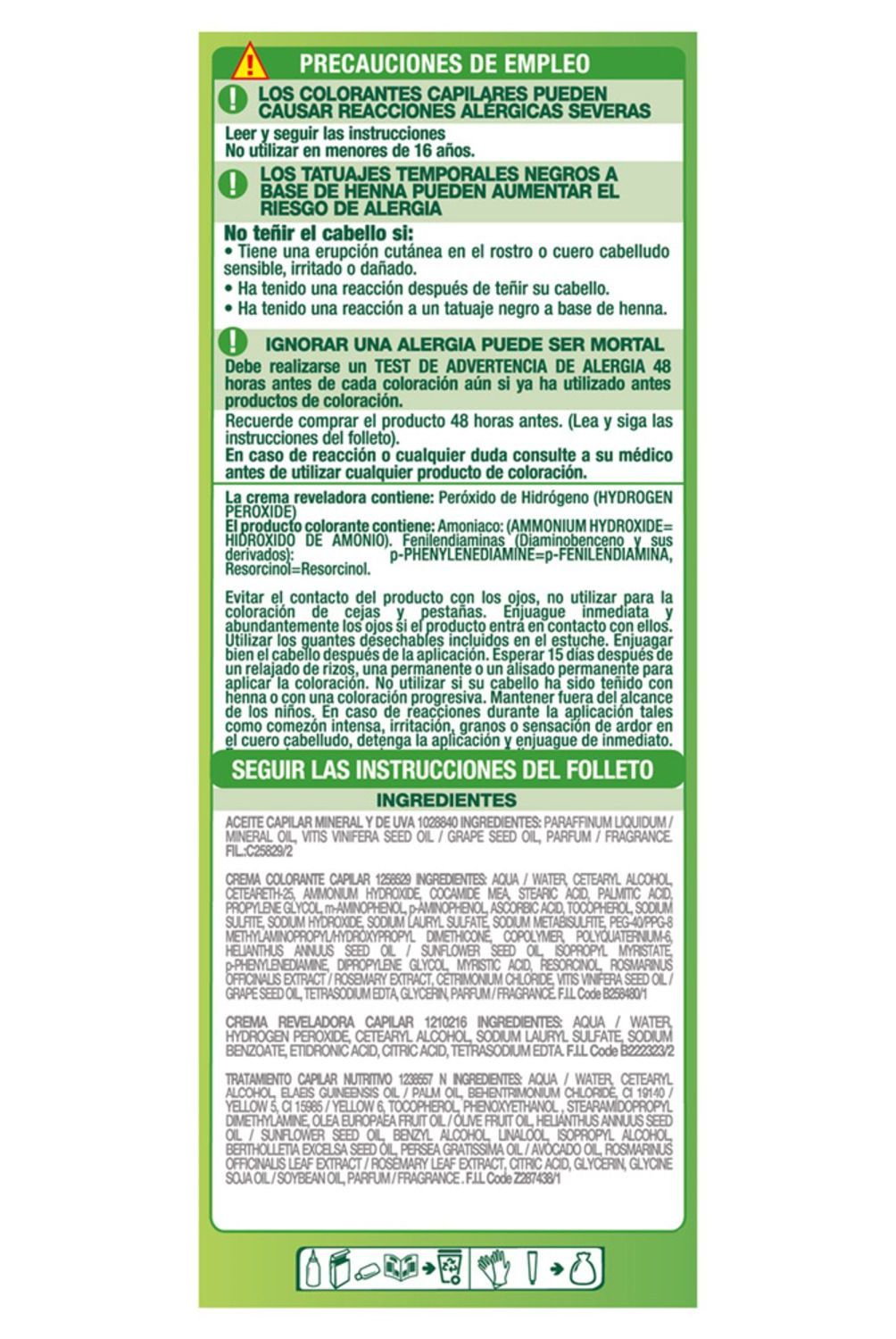 NUTRISSE - Tintura Nutrisse Capuccino 3000 60