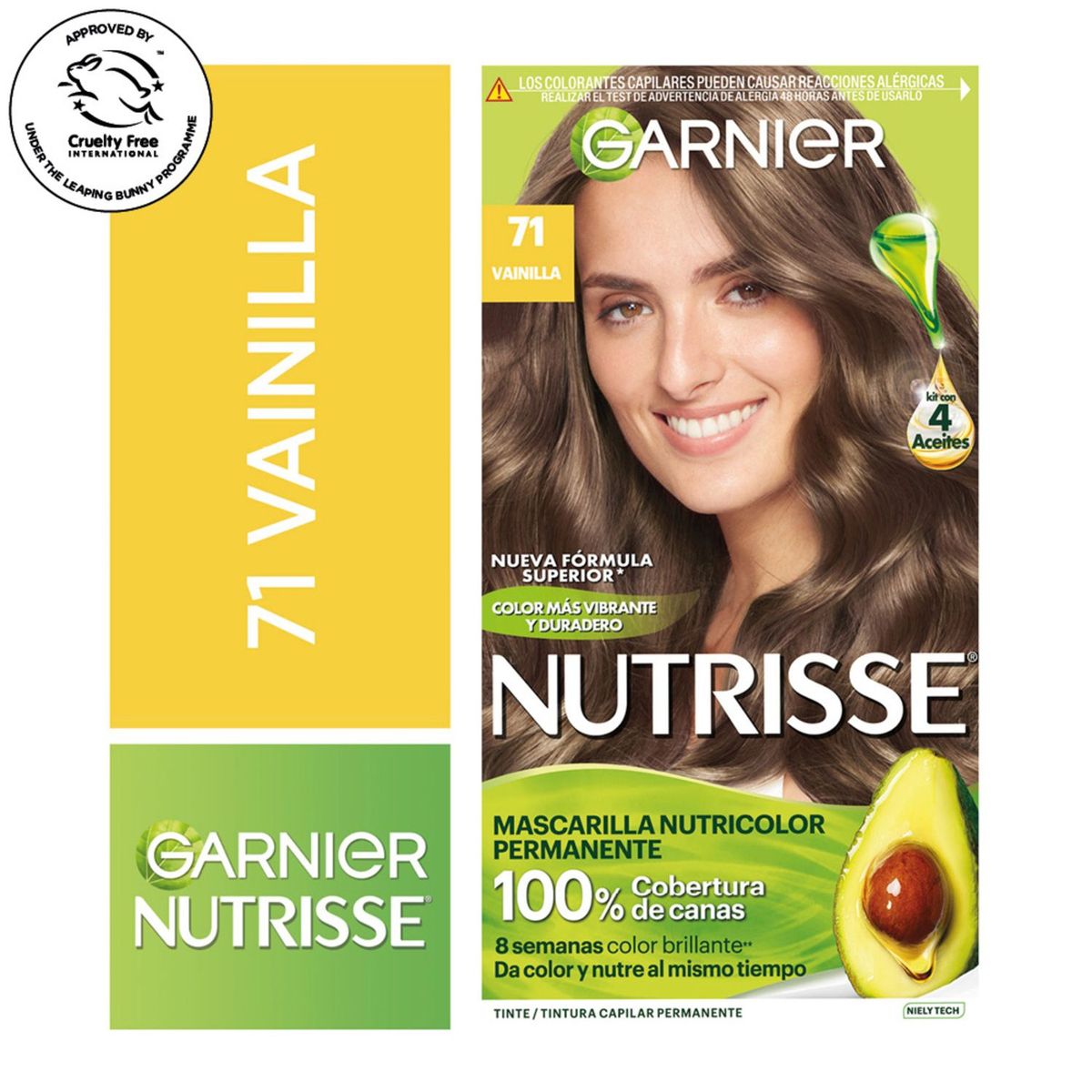 NUTRISSE - Tintura Nutrisse Vainilla 3000 71