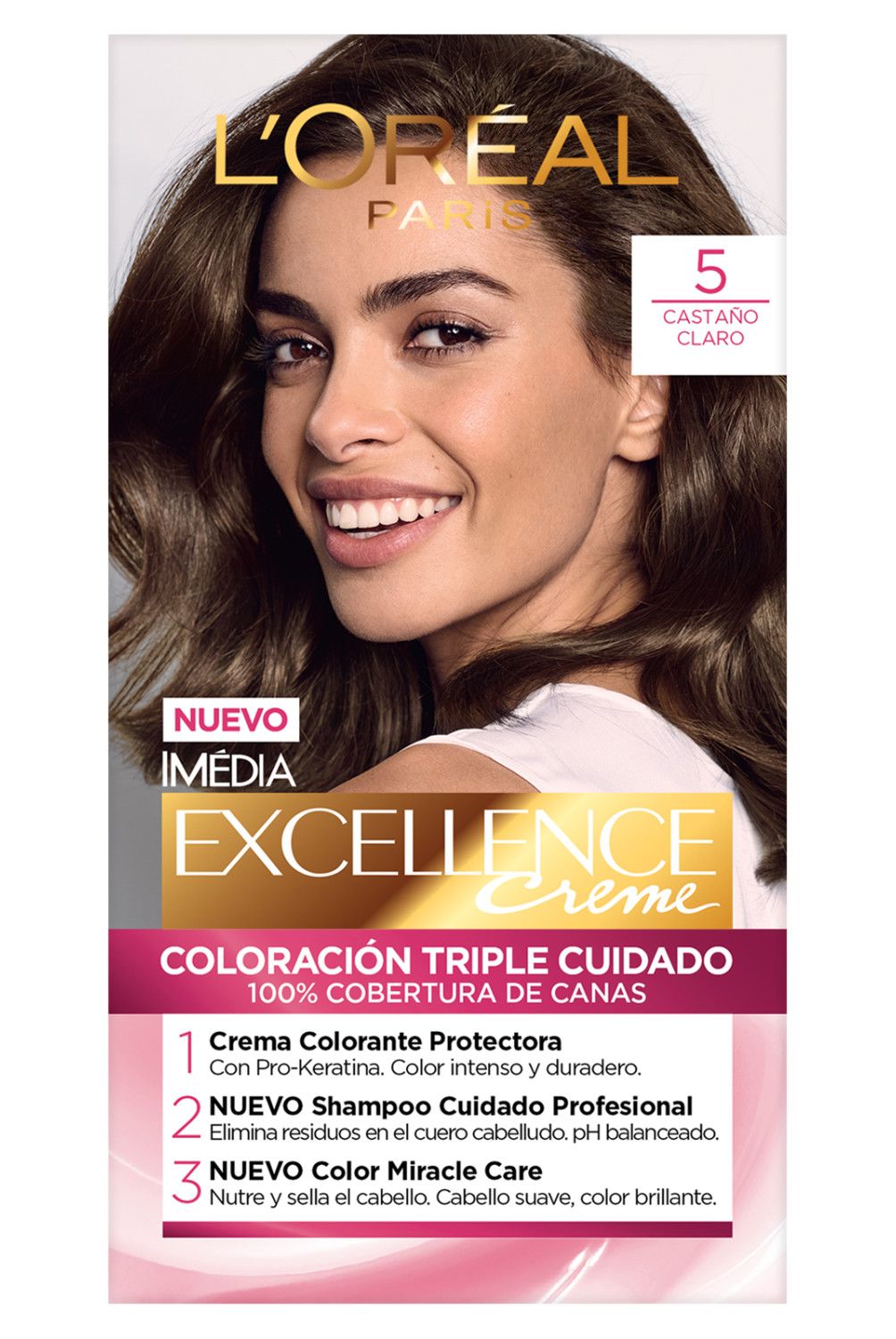 EXCELLENCE - Tintura Tono N° 5 Castaño