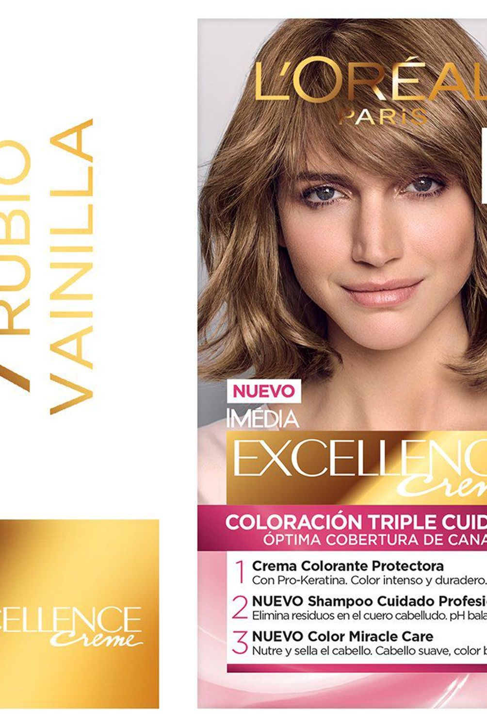 EXCELLENCE - Tintura Tono N° 7 Rubio