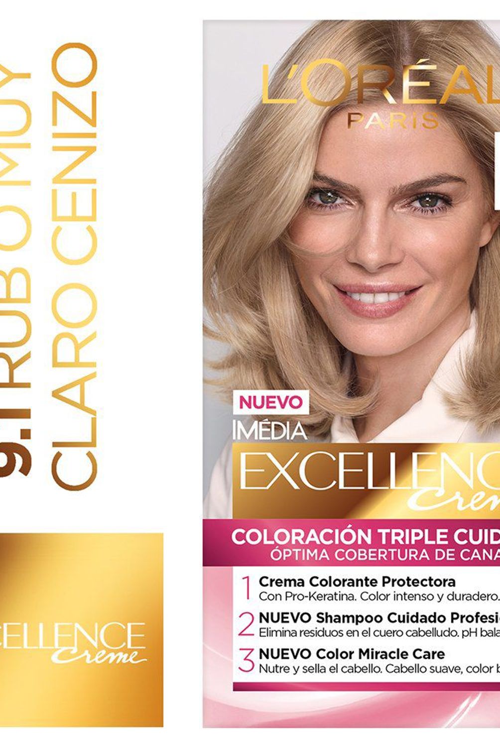 EXCELLENCE - Tintura Tono N° 9.1 Rubio