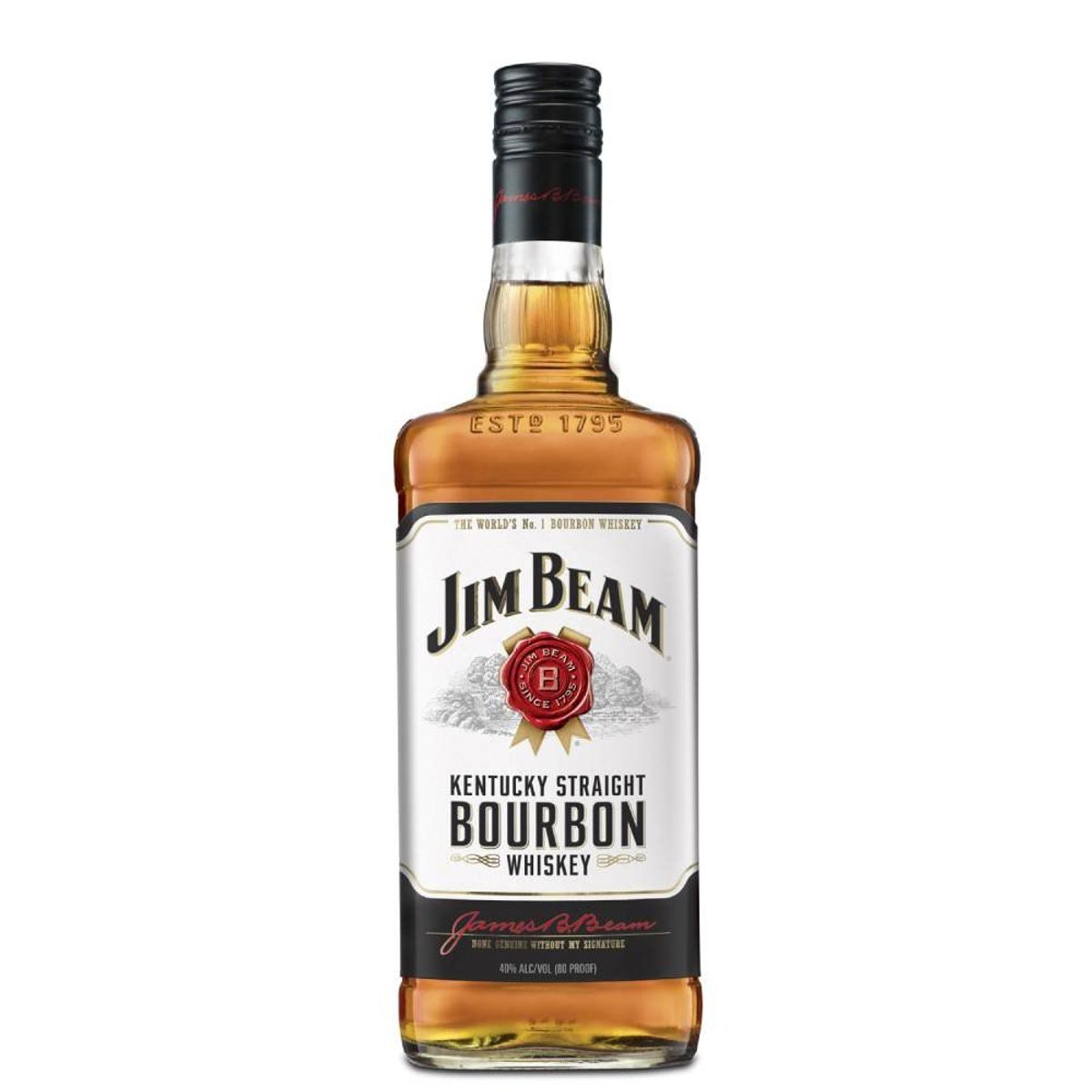 JIM BEAM - Bourbon White 40° Botella 750 cc